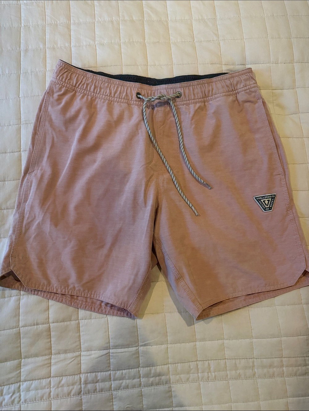 VISSLA Men's Dusty Rose Swim/Board Shorts